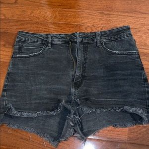 Just USA black high waisted shorts